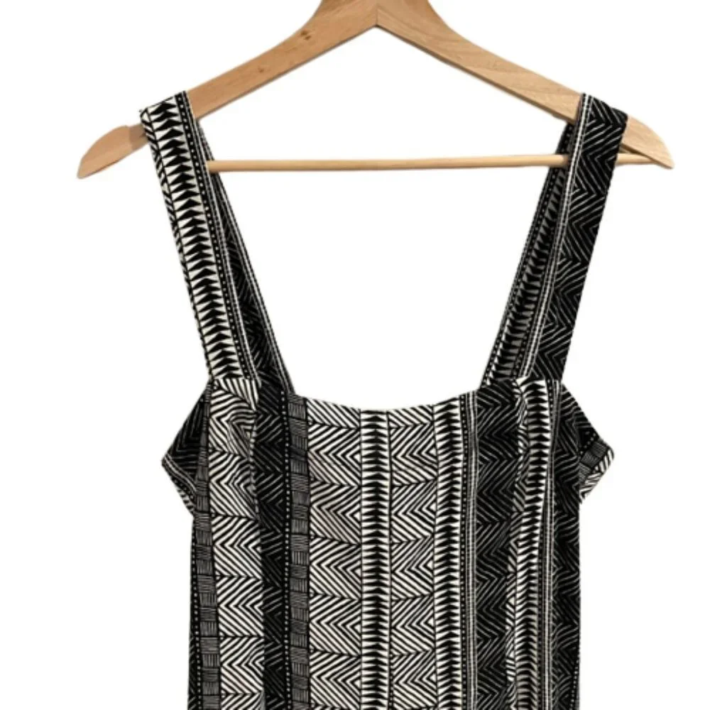 Urban Outfitters Edith Relaxed Square-Neck Wide Leg Jumpsuit Size Medium - Picture 6 of 10